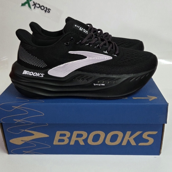 Brooks Glycerin Max Run Walk Neutral Shoes Black/ Purple Mens Size 10 D NEW! main image 9